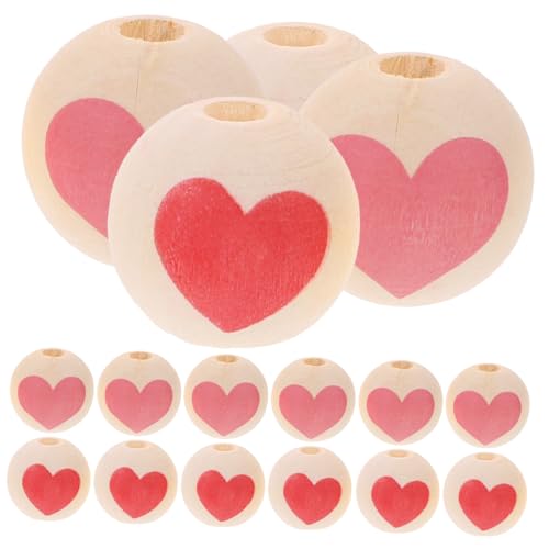 Angoily 50 Stück Teiliges Herzförmige Holzperlen Bunte Valentinstag DIY Schmuck Bastelperlen Lose Perlen Für Armbänder Halsketten Schlüsselanhänger Herstellung Angoily 50 Stück Teiliges Herzförmige Holzperlen Bunte Valentinstag DIY Schmuck Bastelperlen Lose Perlen Für Armbänder Halsketten Schlüsselanhänger Herstellung von Angoily