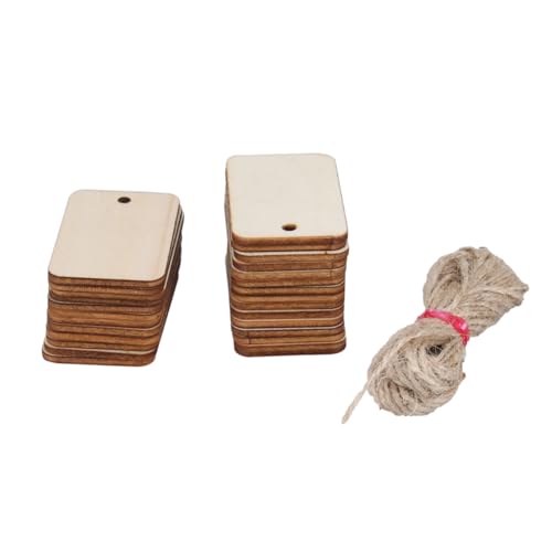 Angoily 50 Stück Unbehandelte Holzanhänger Blanko Holztags mit Juteschnur für Diy Dekoration Bastelprojekte Geschenkanhänger Hochzeiten Partys und Beschilderung Angoily 50 Stück Unbehandelte Holzanhänger Blanko Holztags mit Juteschnur für Diy Dekoration Bastelprojekte Geschenkanhänger Hochzeiten Partys und Beschilderung von Angoily