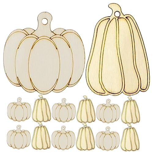 Angoily 50 Stück Unvollendete Holz Kürbis Tags DIY Holz Anhänger für Halloween Dekoration Blanko Holzscheiben für Bastelprojekte und Kreative Gestaltung Angoily 50 Stück Unvollendete Holz Kürbis Tags DIY Holz Anhänger für Halloween Dekoration Blanko Holzscheiben für Bastelprojekte und Kreative Gestaltung von Angoily