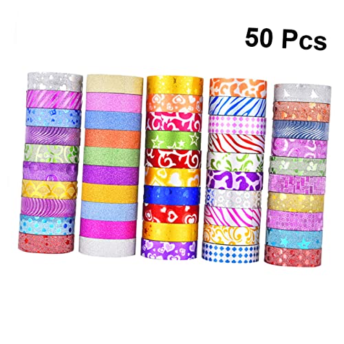 Angoily 50 Stück Washi Tape Diy Dekoratives Klebeband für Scrapbooking Tagebuch und Handaccount Bunte Motive für Kreative Gestaltung als für und Familie Angoily 50 Stück Washi Tape Diy Dekoratives Klebeband für Scrapbooking Tagebuch und Handaccount Bunte Motive für Kreative Gestaltung als für und Familie von Angoily
