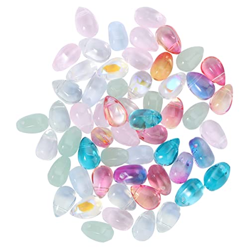 Angoily 50 Stück Wasser Tropfen Glasperlen Anhänger für DIY Schmuck Bunte Quasten und Bastelmaterial für und Armbänder für und Kreative Projekte Angoily 50 Stück Wasser Tropfen Glasperlen Anhänger für DIY Schmuck Bunte Quasten und Bastelmaterial für und Armbänder für und Kreative Projekte von Angoily