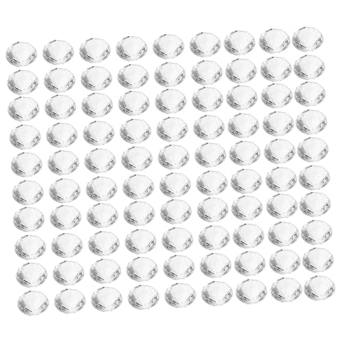 Angoily 500 Stück Acryl Diamant Dekorationszubehör Transparente Diy Nähmaterialien für Handarbeiten Glitzersteine für Kleidung Taschen Hochzeiten und Partys Design Hochwertige Langlebige von Angoily