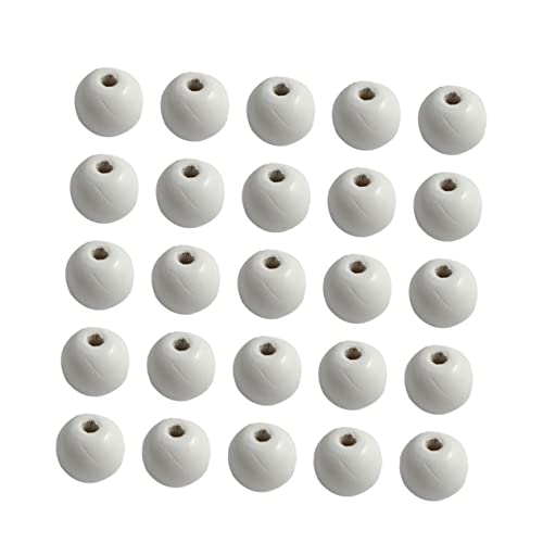 Angoily 500 Stück Bastelperlen selber machen Wohnaccessoires drinnen Perlen zum Basteln runden Zubehör Loch home decor home dekoration runde Abstandsperlen Mode Holzperlen Bambus Weiß Angoily 500 Stück Bastelperlen selber machen Wohnaccessoires drinnen Perlen zum Basteln runden Zubehör Loch home decor home dekoration runde Abstandsperlen Mode Holzperlen Bambus Weiß von Angoily