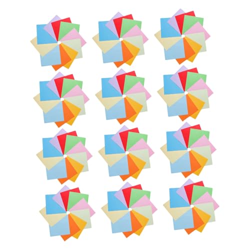 Angoily 500 Stück Doppelseitiges Origami Papier Farben Quadratische Bunte Bastelpapiere für DIY Bastelprojekte Schulkunst und Partydekorationen Angoily 500 Stück Doppelseitiges Origami Papier Farben Quadratische Bunte Bastelpapiere für DIY Bastelprojekte Schulkunst und Partydekorationen von Angoily