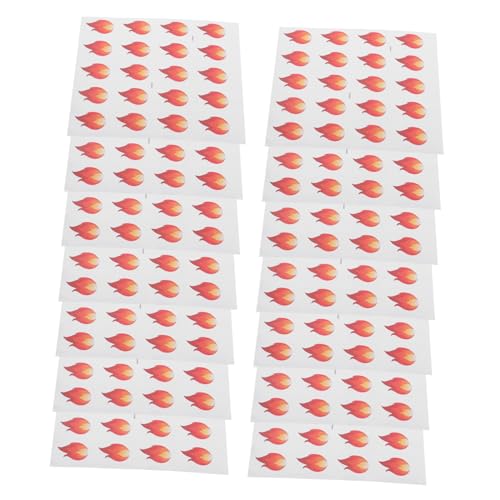 Angoily 500 Stück Flammen Aufkleber Wasserdichte Selbstklebende Etiketten für und Erwachsene für Laptops Wasserflaschen Skateboards und Gepäck Realistisches Design mit Hoher Angoily 500 Stück Flammen Aufkleber Wasserdichte Selbstklebende Etiketten für und Erwachsene für Laptops Wasserflaschen Skateboards und Gepäck Realistisches Design mit Hoher von Angoily