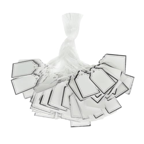 Angoily 500 Stück Kleine Papier preisschilder Aufhängen Schmuck etiketten Blanko Geschenkanhänger Vielseitig für Ohrringe Armbänder Uhren Ringe Bastelprojekte Farblich Zufällige Farbe Angoily 500 Stück Kleine Papier preisschilder Aufhängen Schmuck etiketten Blanko Geschenkanhänger Vielseitig für Ohrringe Armbänder Uhren Ringe Bastelprojekte Farblich Zufällige Farbe von Angoily