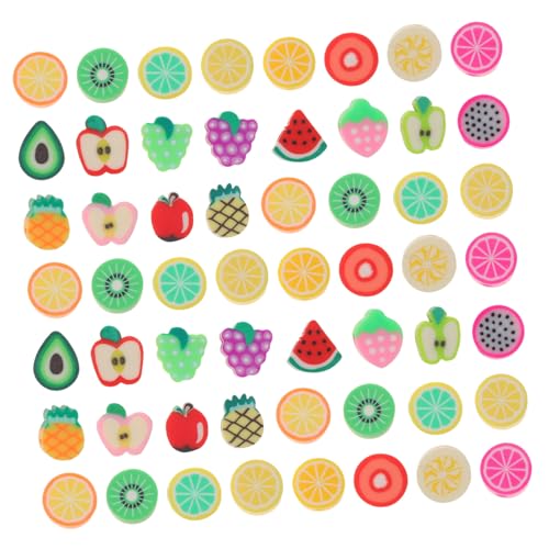 Angoily 500 Stück Polymer Clay Perlen Mix Obstscheiben Form Bunte Spacer Beads für Schmuckherstellung DIY Armband Halskette Ohrring Zubehör Langlebig Leicht Angoily 500 Stück Polymer Clay Perlen Mix Obstscheiben Form Bunte Spacer Beads für Schmuckherstellung DIY Armband Halskette Ohrring Zubehör Langlebig Leicht von Angoily