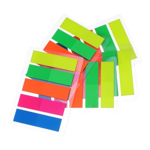 Angoily 500 Stück Selbstklebende Index Tabs Kleine Bunte Haftnotizen Wiederverwendbare Seitenmarker Haftstreifen für Schule Büro und Zuhause Flexible Haftetiketten Ohne Rückstand Tragbar von Angoily