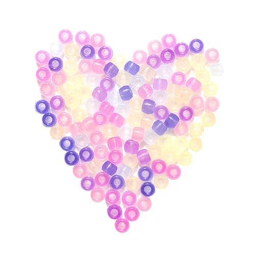 Angoily 500 Stück Uv Reactive Perlen Farbwechselnde Kunststoffperlen für Diy Armbänder und Leuchten Sonne für Schmuckbasteln Angoily 500 Stück Uv Reactive Perlen Farbwechselnde Kunststoffperlen für Diy Armbänder und Leuchten Sonne für Schmuckbasteln von Angoily