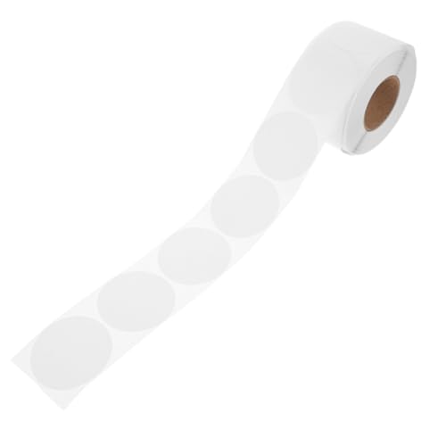 Angoily 500 Stück Weiße Selbstklebende Runde Blanko Etiketten Vielseitige Klebepunkte für Organisation Kennzeichnung und Verpackung in Schule Büro und Zuhause Angoily 500 Stück Weiße Selbstklebende Runde Blanko Etiketten Vielseitige Klebepunkte für Organisation Kennzeichnung und Verpackung in Schule Büro und Zuhause von Angoily