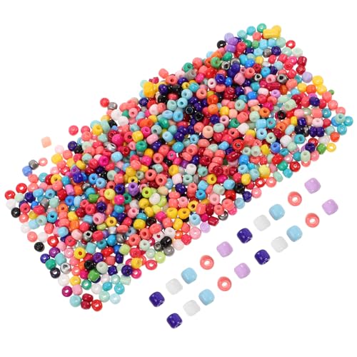 Angoily 5000Stücke Bunte Glasperlen für DIY Schmuck Bastelperlen für Armbänder und Bastelzubehör für Kreative Projekte und Entspannende Hobbys Angoily 5000Stücke Bunte Glasperlen für DIY Schmuck Bastelperlen für Armbänder und Bastelzubehör für Kreative Projekte und Entspannende Hobbys von Angoily