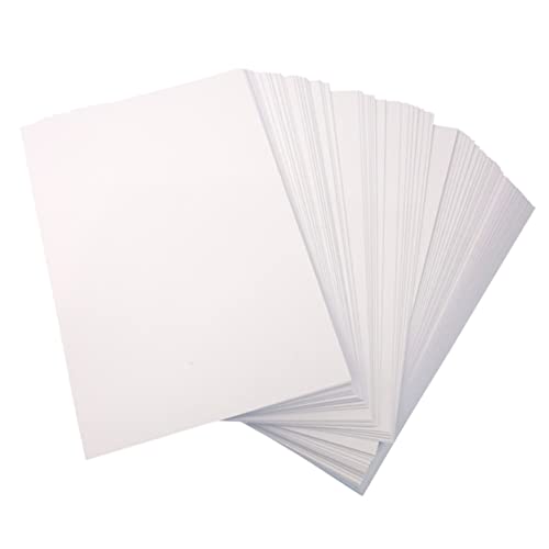 Angoily 50Stücke Hochglänzendes Doppelseitiges Fotopapier Bildpapier Für Drucker Für Fotos Zu Hause Büro Hochwertige Druckergebnisse von Angoily