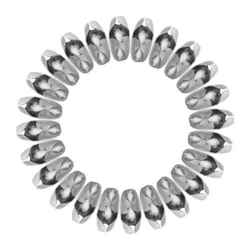 Angoily 50Stücke Kettenverbinder für Schmuckherstellung Perlen Kugelketten Zubehör Robust und Benutzerfreundlich für DIY Projekte und Armbänder von Angoily