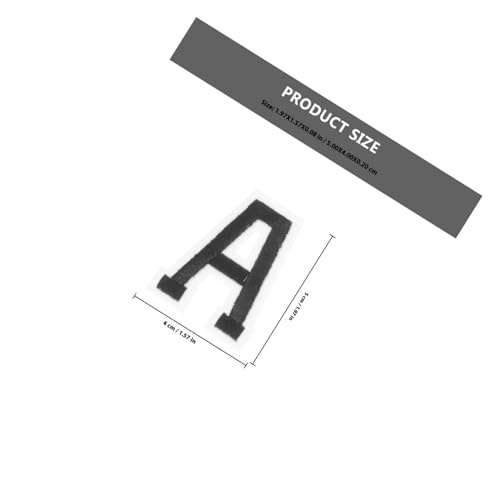 Angoily 52 Stück Teiliges Alphabet Aufnäher zum Aufbügeln und Annähen Bestickte Buchstaben Patches für Kleidung Taschen Hüte Vielseitige DIY Stofflabel und Reparaturflicken Langlebig und Angoily 52 Stück Teiliges Alphabet Aufnäher zum Aufbügeln und Annähen Bestickte Buchstaben Patches für Kleidung Taschen Hüte Vielseitige DIY Stofflabel und Reparaturflicken Langlebig und von Angoily
