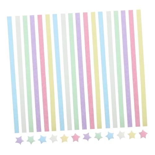 Angoily 540 Stück Origami-Sternpapier glitzernde Papierstreifen holografisches Stern-Origami-Papier dekorative Papierstreifen Pastellstern-Origamipapier DIY Bastelpapier Angoily 540 Stück Origami-Sternpapier glitzernde Papierstreifen holografisches Stern-Origami-Papier dekorative Papierstreifen Pastellstern-Origamipapier DIY Bastelpapier von Angoily