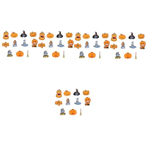 Angoily 55 Stck. Teiliges Bestickte Stoffaufnäher mit Halloween Kürbis und Motiven Dekorative Nähapplikationen für Kleidung DIY Garment Accessories Leichter Lebensechter Look Angoily 55 Stck. Teiliges Bestickte Stoffaufnäher mit Halloween Kürbis und Motiven Dekorative Nähapplikationen für Kleidung DIY Garment Accessories Leichter Lebensechter Look von Angoily