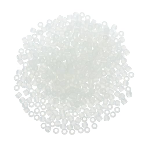 Angoily 550 Stück Uv Reaktive Farbwechsel Perlen Transparente Kunststoffperlen Leuchten im Sonnenlicht Bunt für Schmuckherstellung DIY Armbänder Halsketten und Uv Licht Lernspaß von Angoily