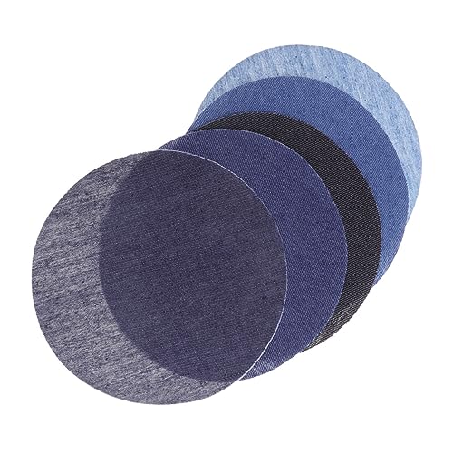 Angoily 5Stücke Selbstklebende Patches Für Kleidung Knie Und Ellbogenflicken Farben Einfach Anzubringen Waschbar Für Jeans Und Pullover von Angoily