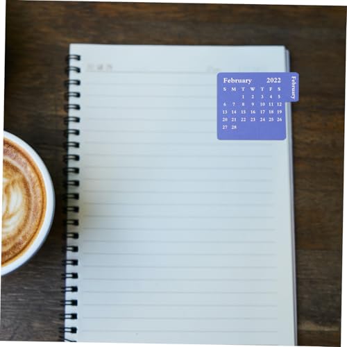 Angoily 6 Blätter Wasserdichte Büro Notizbuch Index Labels Bunte Planer Kalenderaufkleber Haftnotizen Seitenmarker für Schule und Home Office Angoily 6 Blätter Wasserdichte Büro Notizbuch Index Labels Bunte Planer Kalenderaufkleber Haftnotizen Seitenmarker für Schule und Home Office von Angoily