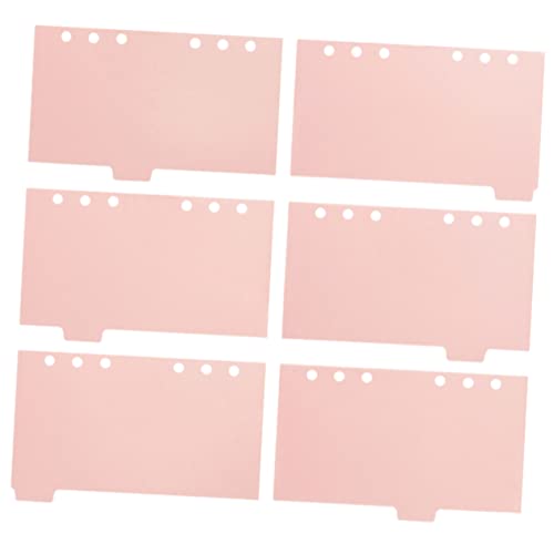 Angoily 6 Blatt Seitenteiler Papier Loseblatt Notizbuch Trenner Notizbuch Registerkarten Notizbuch Teiler Binder Teiler Registerkarten Loch Loseblatt Notizbuch Binder Teiler Einsätze Angoily 6 Blatt Seitenteiler Papier Loseblatt Notizbuch Trenner Notizbuch Registerkarten Notizbuch Teiler Binder Teiler Registerkarten Loch Loseblatt Notizbuch Binder Teiler Einsätze von Angoily