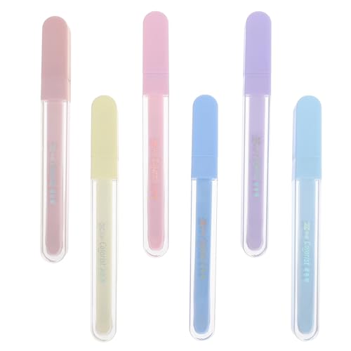 Angoily 6 Glitzer Textmarker Fluoreszierende Marker Für Notizen Und Tagebuchschreiben Von Schülern – Leuchtende Farben Wischfest Bürobedarf Fürs Studium Angoily 6 Glitzer Textmarker Fluoreszierende Marker Für Notizen Und Tagebuchschreiben Von Schülern – Leuchtende Farben Wischfest Bürobedarf Fürs Studium von Angoily