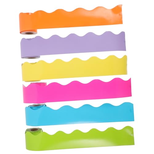 Angoily 6 Rollen Grenz-Pinnwand Kalender Kabel Rahmen für Pinnwand Gold party zubehör bastelbedarf Dekorative Aufkleber Dekorative Bordüre Tafelrandaufkleber abnehmbares Randpapier Angoily 6 Rollen Grenz-Pinnwand Kalender Kabel Rahmen für Pinnwand Gold party zubehör bastelbedarf Dekorative Aufkleber Dekorative Bordüre Tafelrandaufkleber abnehmbares Randpapier von Angoily