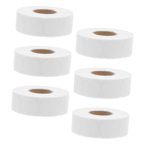 Angoily 6 Rollen Kleine Runde Aufkleber mit Starkem Kleber Farbige Punktmarker Selbstklebende Etiketten für Büro Schule Zuhause Rückstandsfrei Entfernbar Vielseitig für Markierung und Angoily 6 Rollen Kleine Runde Aufkleber mit Starkem Kleber Farbige Punktmarker Selbstklebende Etiketten für Büro Schule Zuhause Rückstandsfrei Entfernbar Vielseitig für Markierung und von Angoily