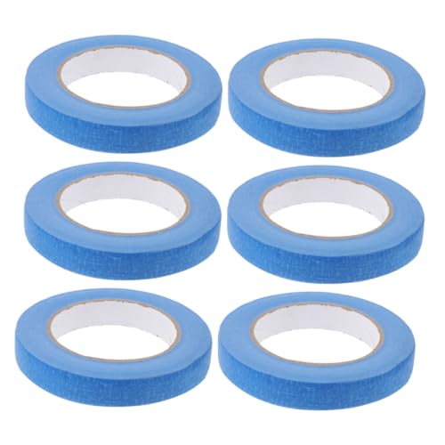 Angoily 6 Rollen Malerband Stark Haftendes Abdeckband für DIY Bastelprojekte und Malerarbeiten Rückstandsfrei Entfernbar Vielseitiges Klebeband für Haushalt Auto und Dekoration Angoily 6 Rollen Malerband Stark Haftendes Abdeckband für DIY Bastelprojekte und Malerarbeiten Rückstandsfrei Entfernbar Vielseitiges Klebeband für Haushalt Auto und Dekoration von Angoily