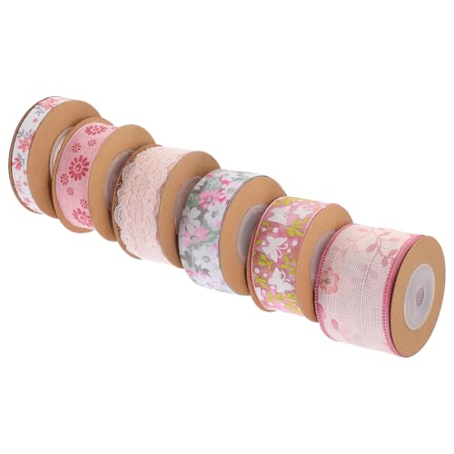 Angoily 6 Rollen Multi Use Dekoband mit Blumenmuster Geschenkbänder für Feste Hochzeiten und DIY Waschbar Langlebig und Vielseitig Einsetzbar für Dekoration und Mehr Angoily 6 Rollen Multi Use Dekoband mit Blumenmuster Geschenkbänder für Feste Hochzeiten und DIY Waschbar Langlebig und Vielseitig Einsetzbar für Dekoration und Mehr von Angoily