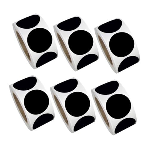 Angoily 6 Rollen Runde Etikettenaufkleber Kreisförmige Aufkleber Klassifizierungsetiketten Kreisförmige Aufkleber Beschreibbare Etikettenaufkleber Klassifizierungsetikettenaufkleber Angoily 6 Rollen Runde Etikettenaufkleber Kreisförmige Aufkleber Klassifizierungsetiketten Kreisförmige Aufkleber Beschreibbare Etikettenaufkleber Klassifizierungsetikettenaufkleber von Angoily