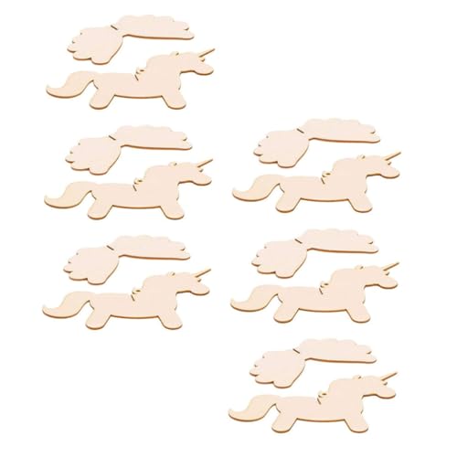 Angoily 6 Sätze Teiliges Einhorn holzanhänger Naturbelassenem Holz DIY Bastelholzscheiben mit Aufhängung Kreative Einhornform für Fenster Wanddeko zu Ostern und Weihnachten Angoily 6 Sätze Teiliges Einhorn holzanhänger Naturbelassenem Holz DIY Bastelholzscheiben mit Aufhängung Kreative Einhornform für Fenster Wanddeko zu Ostern und Weihnachten von Angoily