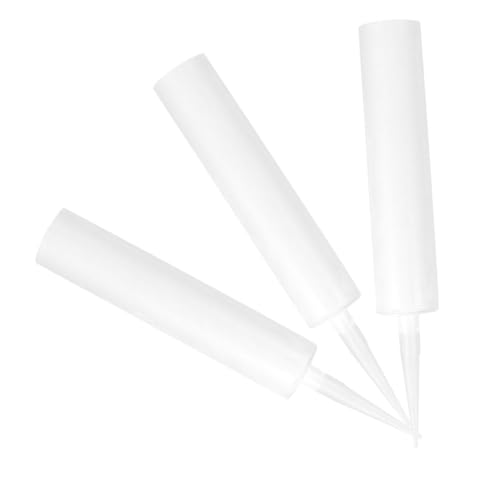 Angoily 6 Stck. Teiliges Leere Nachfüllbare Dichtstoffkartuschen aus Robustem Material Kürzbare Spitzen für Präzises Abdichten und Reparieren Vielseitig Einsetzbar für Latex und von Angoily