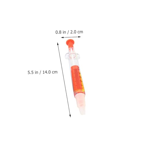 Angoily 6 Stück Design Textmarker und Kugelschreiber Kombination Bunte Schulmarker für Schüler Praktische Marker Notizen Machen Kreative Schreibwaren Geschenkidee von Angoily