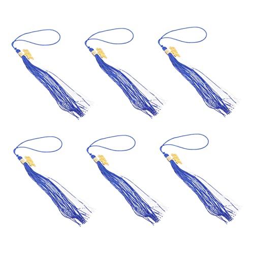 Angoily 6 Stück Doktorhut Quaste Schlüssel Quasten Abschlusskappe Charme Dekoration Und Akademische Abschlussquaste Zubehör für Doktorhut Materialien für die Abschlusssaison Polyester Blau Angoily 6 Stück Doktorhut Quaste Schlüssel Quasten Abschlusskappe Charme Dekoration Und Akademische Abschlussquaste Zubehör für Doktorhut Materialien für die Abschlusssaison Polyester Blau von Angoily