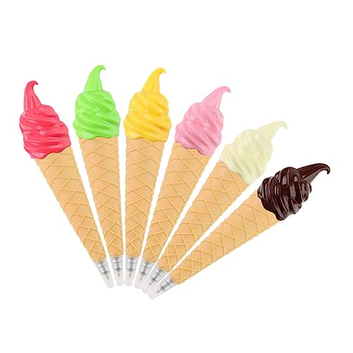 Angoily 6 Stück Eiscreme Stifte Eistüten Stifte Schaufel Stift Eiscreme Kugelschreiber Tintenstift Kugelschreiber Cooler Stift Für Lustige Stifte Eiscreme Eiscremeförmiger Angoily 6 Stück Eiscreme Stifte Eistüten Stifte Schaufel Stift Eiscreme Kugelschreiber Tintenstift Kugelschreiber Cooler Stift Für Lustige Stifte Eiscreme Eiscremeförmiger von Angoily