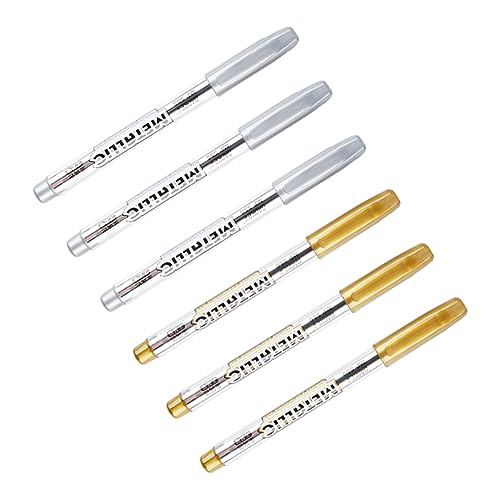 Angoily 6 Stück Geruchsneutraler Marker Stifte Wasserbasierte Farben für Diy Projekte Grußkarten und Zeichnungen für Hochzeiten und Besondere Anlässe Angoily 6 Stück Geruchsneutraler Marker Stifte Wasserbasierte Farben für Diy Projekte Grußkarten und Zeichnungen für Hochzeiten und Besondere Anlässe von Angoily
