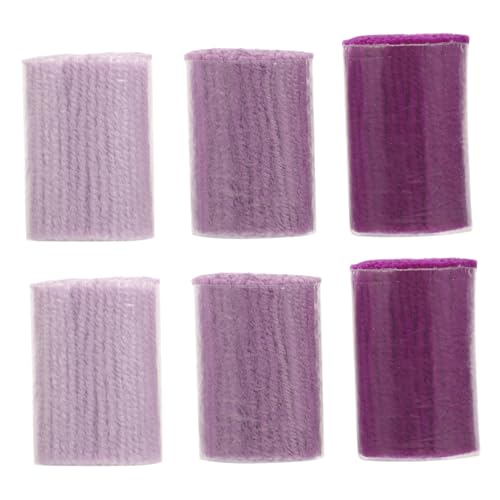 Angoily 6 Stück Gestickter Thread Erwachsene Haken Stickerei Chenille Tuften bastelset teppich Knüpfgarne vorgeschnittenes Garn DIY-Garne herstellen DIY liefert Acryl Angoily 6 Stück Gestickter Thread Erwachsene Haken Stickerei Chenille Tuften bastelset teppich Knüpfgarne vorgeschnittenes Garn DIY-Garne herstellen DIY liefert Acryl von Angoily