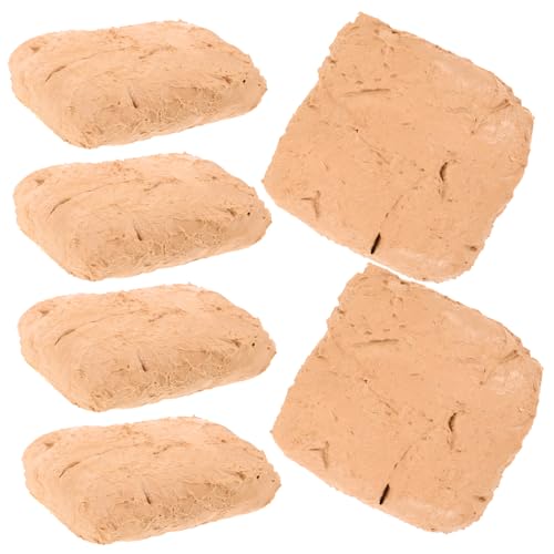 Angoily 6 Stück Handgefertigter Ton für Lufttrockener Ton weiß Modellieren Ofen backen Ton Modelliermasse-Kit Hey helle Tonfarbe Lernspielzeug für Teenager Abs Beige Angoily 6 Stück Handgefertigter Ton für Lufttrockener Ton weiß Modellieren Ofen backen Ton Modelliermasse-Kit Hey helle Tonfarbe Lernspielzeug für Teenager Abs Beige von Angoily