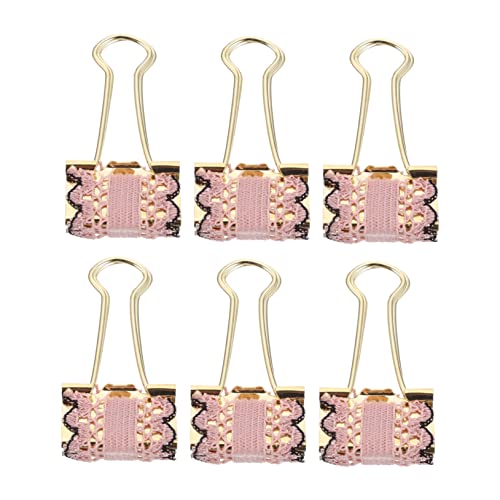 Angoily 6 Stück Kreative Rosa Büroklammern aus Metall mit Design zur Organisation von Dokumenten Tagebüchern und Kabeln Langlebig und Praktisch Angoily 6 Stück Kreative Rosa Büroklammern aus Metall mit Design zur Organisation von Dokumenten Tagebüchern und Kabeln Langlebig und Praktisch von Angoily
