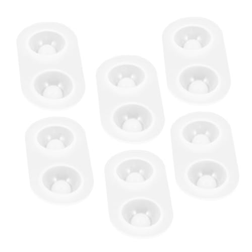 Angoily 6 Stück Kristallkleberpuppenaugenform für Ton Herstellung Giessform Silikon Augapfelform aus Silikon Silikonform zum Basteln Augapfel Silikonformen Augapfelformen Kieselgel Weiß Angoily 6 Stück Kristallkleberpuppenaugenform für Ton Herstellung Giessform Silikon Augapfelform aus Silikon Silikonform zum Basteln Augapfel Silikonformen Augapfelformen Kieselgel Weiß von Angoily
