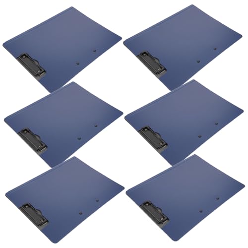 Angoily 6 Stück Multifunktionales Klemmbrett Teilig Doppelseitiger Clip für Horizontales Vertikales Schreiben Clipboard Folder mit Stabilem Clip für Dokumente Schreibunterlage Ordner Angoily 6 Stück Multifunktionales Klemmbrett Teilig Doppelseitiger Clip für Horizontales Vertikales Schreiben Clipboard Folder mit Stabilem Clip für Dokumente Schreibunterlage Ordner von Angoily