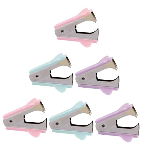 Angoily 6 Stück Nagelzieher Klammerentferner Mini-Hefter Werkzeug zum Entfernen von Büroklammern office supplies Hefterentferner für das Büro Nagel entfernen Abzieher Aluminiumlegierung Angoily 6 Stück Nagelzieher Klammerentferner Mini-Hefter Werkzeug zum Entfernen von Büroklammern office supplies Hefterentferner für das Büro Nagel entfernen Abzieher Aluminiumlegierung von Angoily
