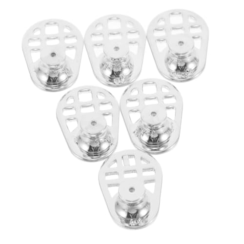 Angoily 6 Stück Ohrstecker Lifters Silber Sicherer Verschluss Schwerer Ohrringe Stabiler Stopper Für Hängende Ohrläppchen Damen Herren Schmuck Zubehör von Angoily