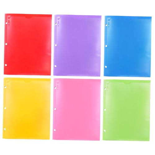 Angoily 6 Stück PP Doppel Taschenordner Teiliges Bunte Sammelmappen mit Transparenten Einstecktaschen Praktische Dokumenten Organizer für Büro Schule und Zuhause Vielseitige Aufbewahrung Angoily 6 Stück PP Doppel Taschenordner Teiliges Bunte Sammelmappen mit Transparenten Einstecktaschen Praktische Dokumenten Organizer für Büro Schule und Zuhause Vielseitige Aufbewahrung von Angoily
