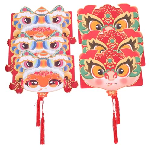 Angoily 6 Stück Rote Umschläge Jahr Schlange mit Niedlichem Cartoon Schlangendesign Traditionelle Lunar Year Envelopes für Chinesisches Neujahr Vielseitig für Hochzeiten Geburtstage Angoily 6 Stück Rote Umschläge Jahr Schlange mit Niedlichem Cartoon Schlangendesign Traditionelle Lunar Year Envelopes für Chinesisches Neujahr Vielseitig für Hochzeiten Geburtstage von Angoily