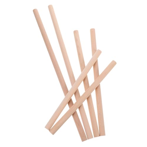 Angoily 6 Stück Runder Stab Holzstämme Holzstäbe Zum Basteln Holzblockblockstäbchen Wandteppichrahmen Gobelin-aufhängestange Stöcke Zum Basteln Holz Basteln Holzhandwerk Beige Buche Angoily 6 Stück Runder Stab Holzstämme Holzstäbe Zum Basteln Holzblockblockstäbchen Wandteppichrahmen Gobelin-aufhängestange Stöcke Zum Basteln Holz Basteln Holzhandwerk Beige Buche von Angoily