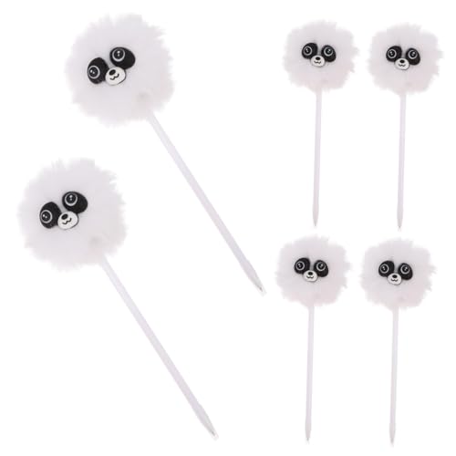 Angoily 6 Stück Schwarzer Kugelschreiber Lustiges Stiftmädchen Unscharfe Stifte Flauschiger Stift Lustige Stifte Süße Stifte Für Mädchen Flauschige Stifte Pom-pom-stifte Weiß Plastik Angoily 6 Stück Schwarzer Kugelschreiber Lustiges Stiftmädchen Unscharfe Stifte Flauschiger Stift Lustige Stifte Süße Stifte Für Mädchen Flauschige Stifte Pom-pom-stifte Weiß Plastik von Angoily