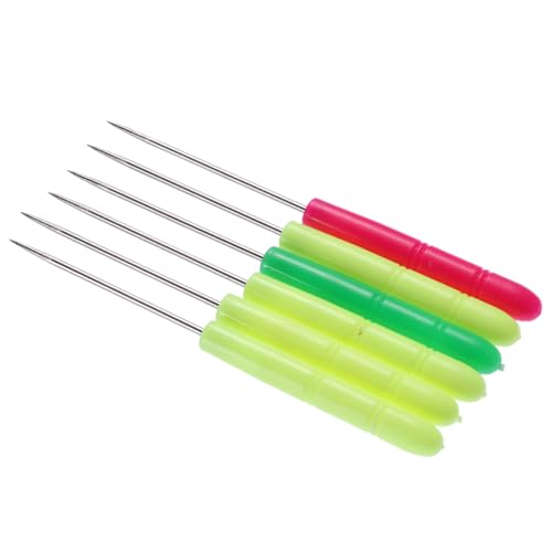 Angoily 6 Stück Scriber Nadel für Tortendekoration Modellierwerkzeug und Geschlitztes Quilling Papierwerkzeug Zufälligen Farben zum Markieren von Mustern Verwendung mit von Angoily