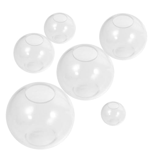 Angoily 6 Stück Silikonformen für Epoxidharz DIY Kristallkugel Flexible nicht Haftende Gießform für Schmuckherstellung Bastelzubehör Robust und Verformungsresistent von Angoily