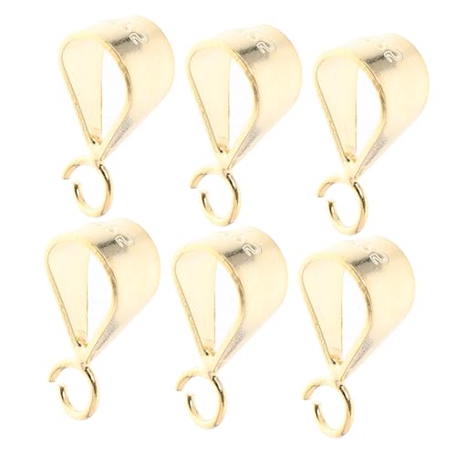 Angoily 6 Stück Sterling Silber Kettenverschluss Teiliges DIY Anhänger Haken für Schmuckherstellung Langlebige und Praktische Karabinerverschlüsse für und Armbänder Angoily 6 Stück Sterling Silber Kettenverschluss Teiliges DIY Anhänger Haken für Schmuckherstellung Langlebige und Praktische Karabinerverschlüsse für und Armbänder von Angoily